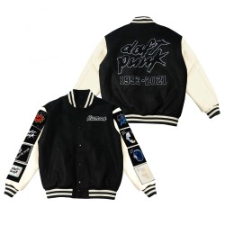 DAFT PUNK LETTERMAN JACKET