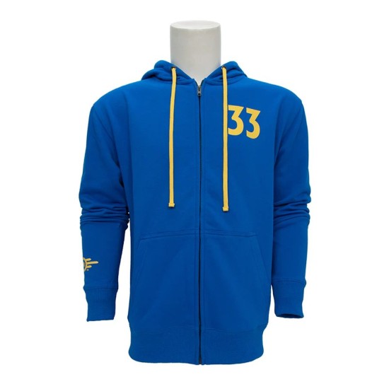 Fallout Vault 33 Zip-Up Hoodie