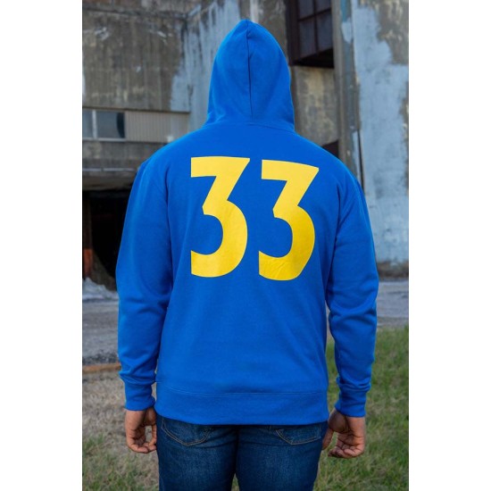 Fallout Vault 33 Zip-Up Hoodie