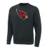 Men's Arizona Cardinals Charcoal Cardinal Victory Pullover Sweatshirt