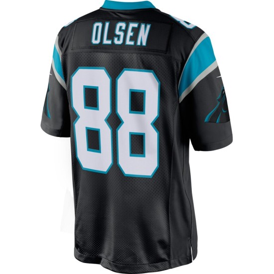 Men’s Carolina Panthers Greg Olsen Black Jersey – Limited Edition