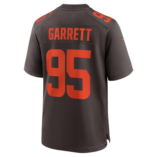 Cleveland Browns Nike Game Alternate Jersey - Brown - Myles Garrett - Mens