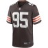 Cleveland Browns Nike Game Alternate Jersey - White - Myles Garrett - Mens