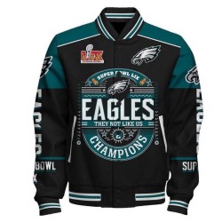  Philadelphia Eagles Super Bowl LIX Champions Varsity Jacket