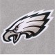 Men's JH Style Gray Philadelphia Eagles Fleece Full-Snap Jacket