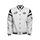 Philadelphia Eagle White Letterman Varsity Jacket