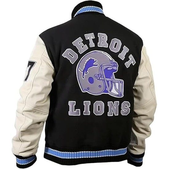 Detroit Lions Varsity Jacket Beverly Hills Cop