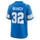 Men's Detroit Lions Lions Brian Branch Nike Blue 2nd Alternate Game Jersey