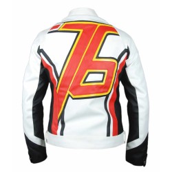 Mens Soldier 76 White Color Overwatch Jacket