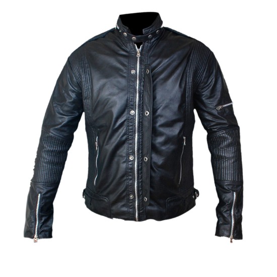 Daft Punk Eloctroma Get Lucky Jacket with Zipper and Stitching Details