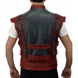 Mens Guardians of the Galaxy Leather Vest