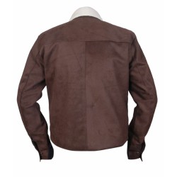 Mens Rick Grimms Beown Leather Jacket