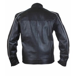 Mens White Piping Jacket